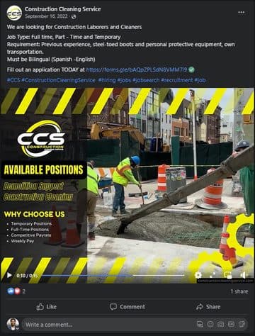 CCS social campaign