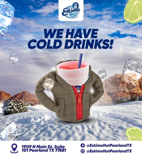 Social media content created for Eskimo Hut